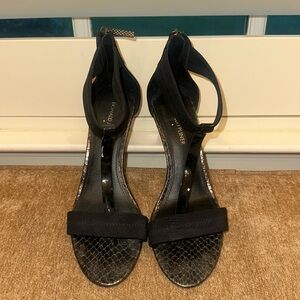 Donald Pliner  wedges - zip on heel